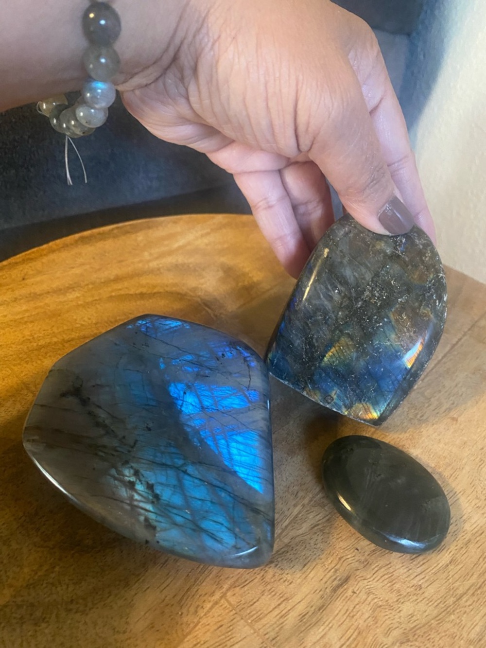 Labradorite Crystal Bundle